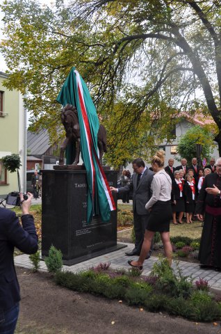 Odsłonięcie pomnika T.Kościuszki w Terespolu