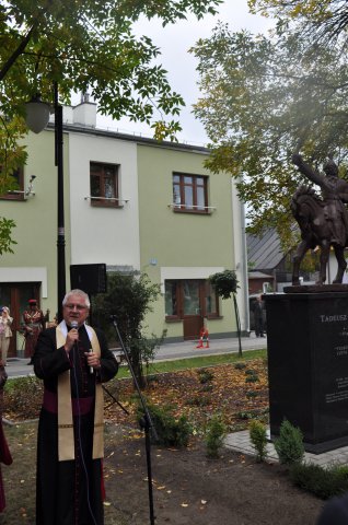 Odsłonięcie pomnika T.Kościuszki w Terespolu