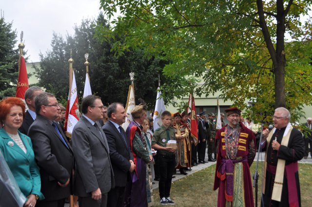 Odsłonięcie pomnika T.Kościuszki w Terespolu