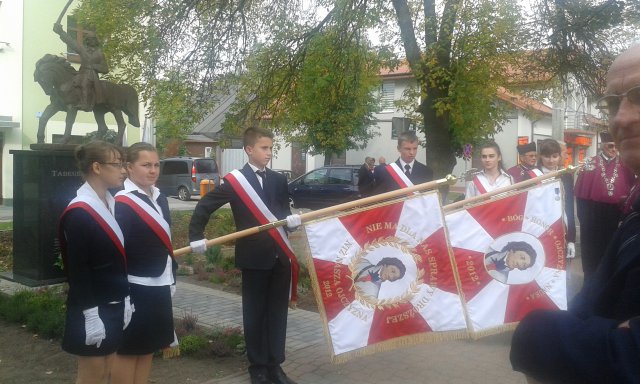Odsłonięcie pomnika T.Kościuszki w Terespolu