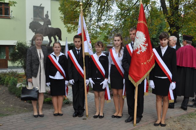 Odsłonięcie pomnika T.Kościuszki w Terespolu