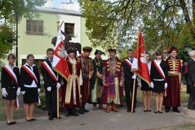 Odsłonięcie pomnika T.Kościuszki w Terespolu
