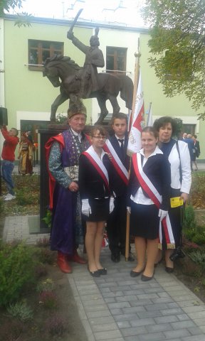 Odsłonięcie pomnika T.Kościuszki w Terespolu